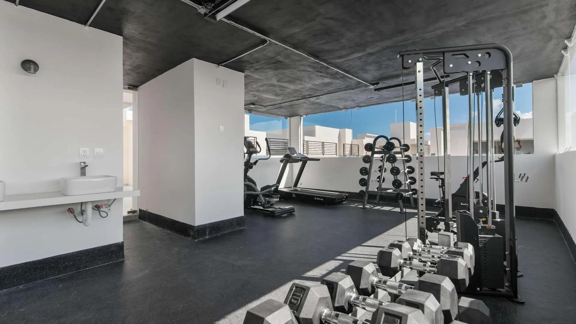 Aldea Zama 2-Br Lux Building Amenities Apartment Tulum