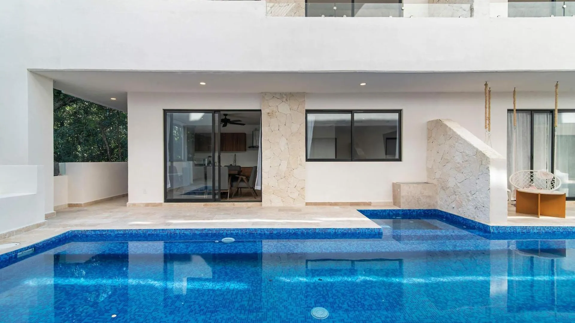 Aldea Zama 2-Br Lux Building Amenities Apartment Tulum
