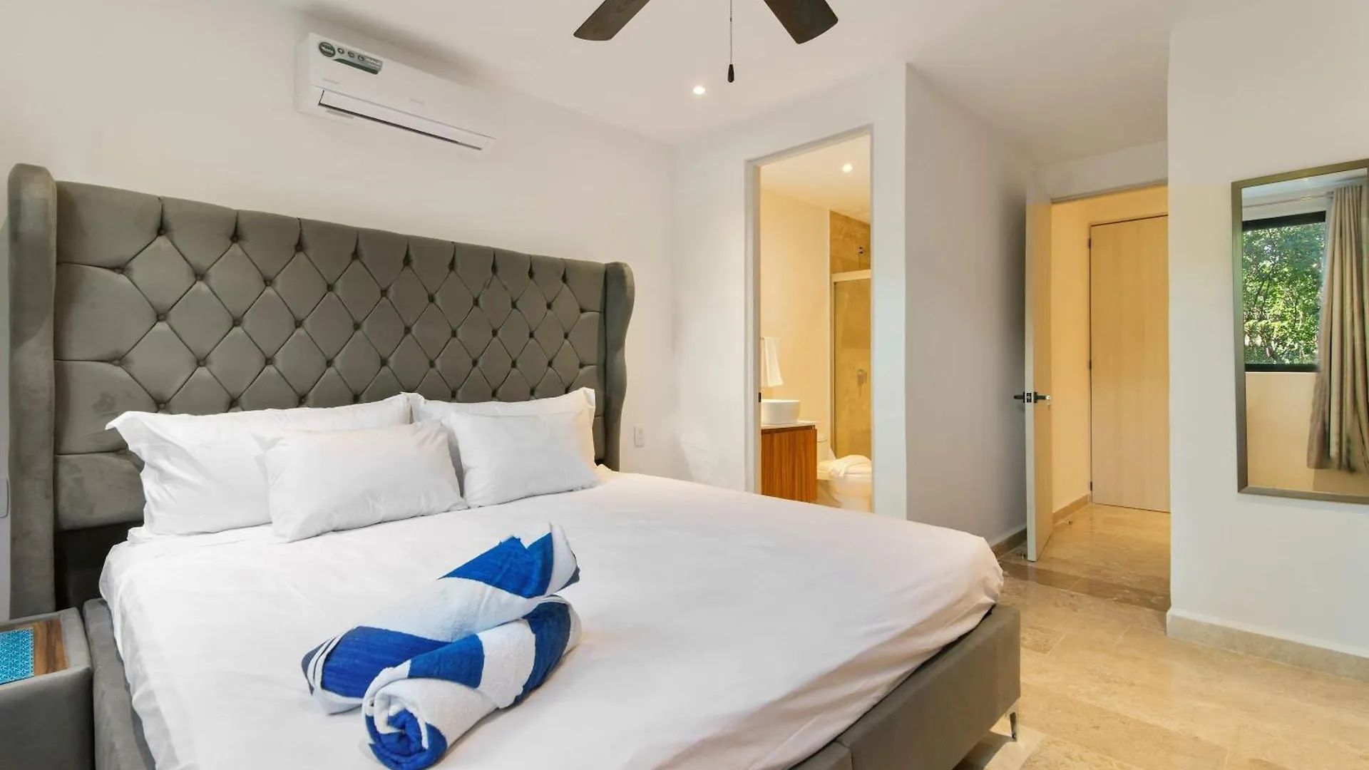 Aldea Zama 2-Br Lux Building Amenities Apartment Tulum