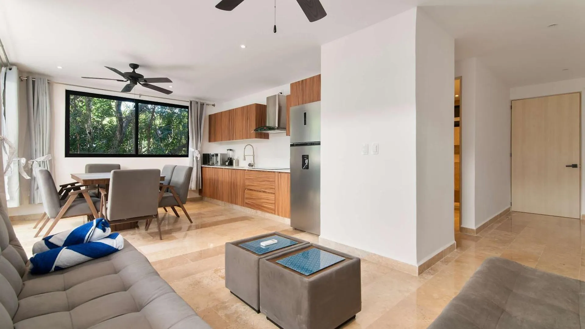 Aldea Zama 2-Br Lux Building Amenities Apartment Tulum Mexico