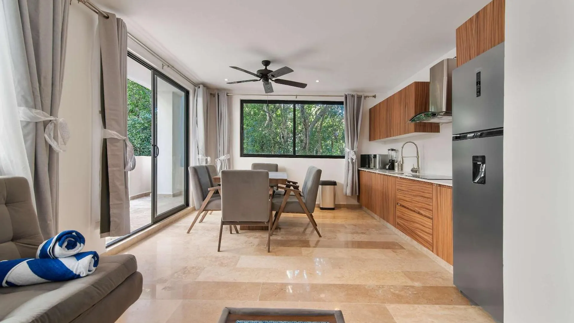 Aldea Zama 2-Br Lux Building Amenities Apartment Tulum